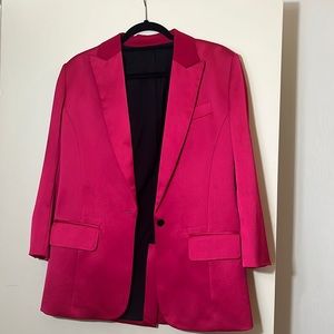The Kooples, size 1. Hot pink oversized fit.